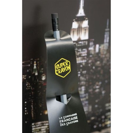 Crayon Éco-responsable Personnalisé - SUPER CRAYON-SUPBAT goodies personnalisé en stock