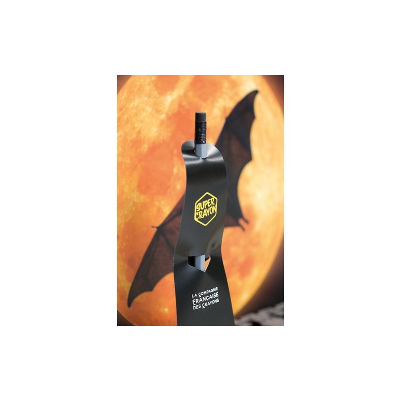 Crayon Éco-responsable Personnalisé - SUPER CRAYON-SUPBAT cadeau affaires élégant