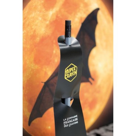 Crayon Éco-responsable Personnalisé - SUPER CRAYON-SUPBAT cadeau affaires élégant