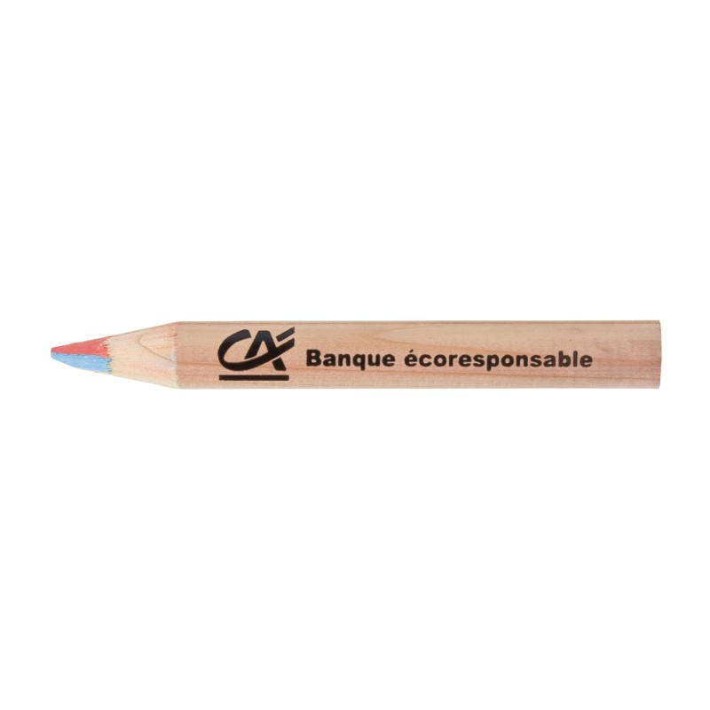 Crayon Naturel Prestige 4 Couleurs - Écriture Personnalisée marquage laser ultra précis