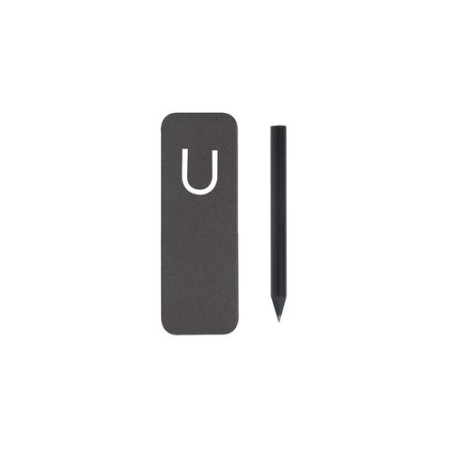 Kit de Marque-page Éco-responsable 10 cm Noir - Objets Publicitaires cadeau entreprise pas cher