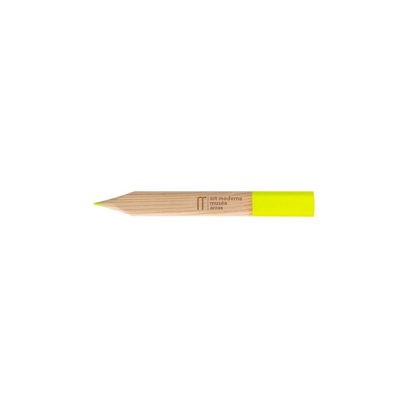 Surligneur Éco-responsable Fluo Jaune Personnalisé cadeau entreprise pas cher