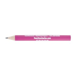 Crayon Éco-responsable 8,7 cm - Objet Publicitaire Personnalisé ECO ROND 8,7 PANTONE T Coupé 2