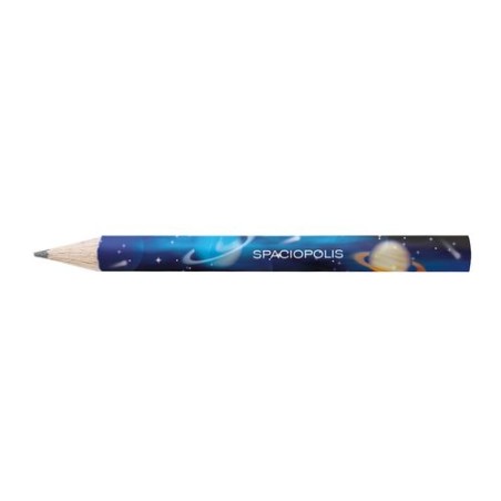 Crayon Éco-responsable 8,7 cm - Objet Publicitaire Personnalisé ECO ROND 8,7 PANTONE T Coupé personnalisation rapide en France