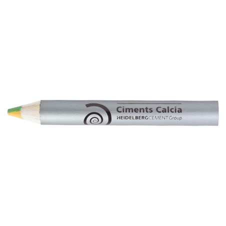 Crayon Éco-responsable Rond Personnalisable 4 Couleurs 8,7 cm livraison express 24h 48h
