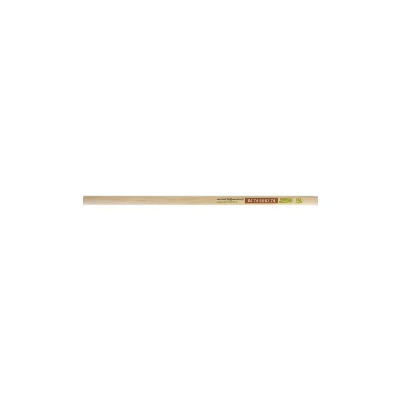 Gomme Carrée Éco-responsable Sans Vernis - Charpentier personnalisable avec votre logo