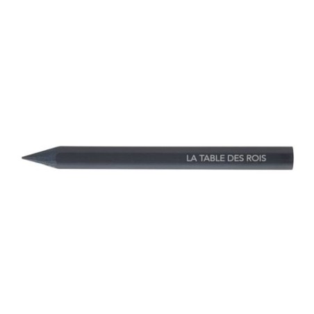 Crayon prestige personnalisé 8,7 cm Black Hexa marquage laser ultra précis