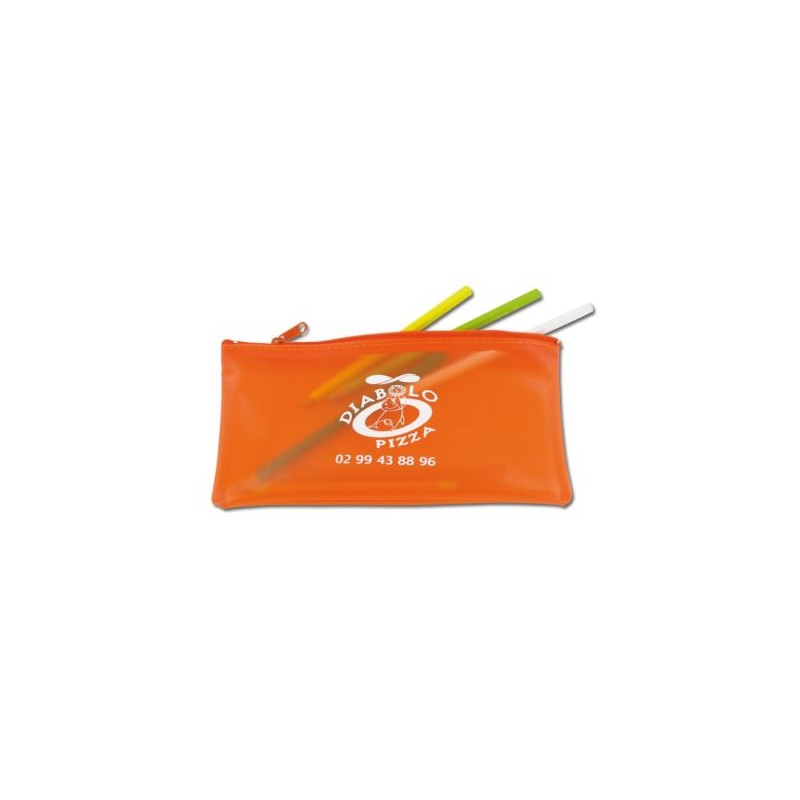 Trousse en PVC Translucide - Élégance et Praticité