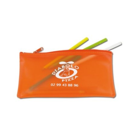 Trousse en PVC Translucide - Élégance et Praticité
