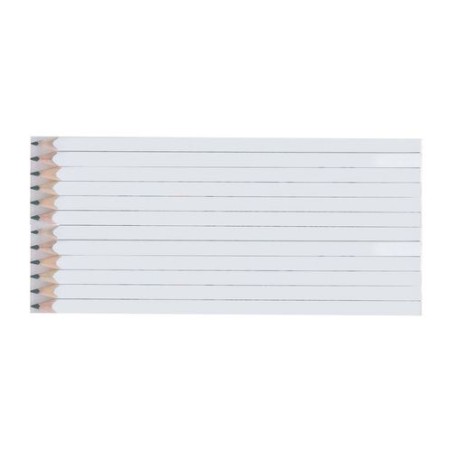 Set Quadri Éco-responsable de 12 Crayons Graphite de 17,6 cm - Boutique objet promotionnel éco-responsable