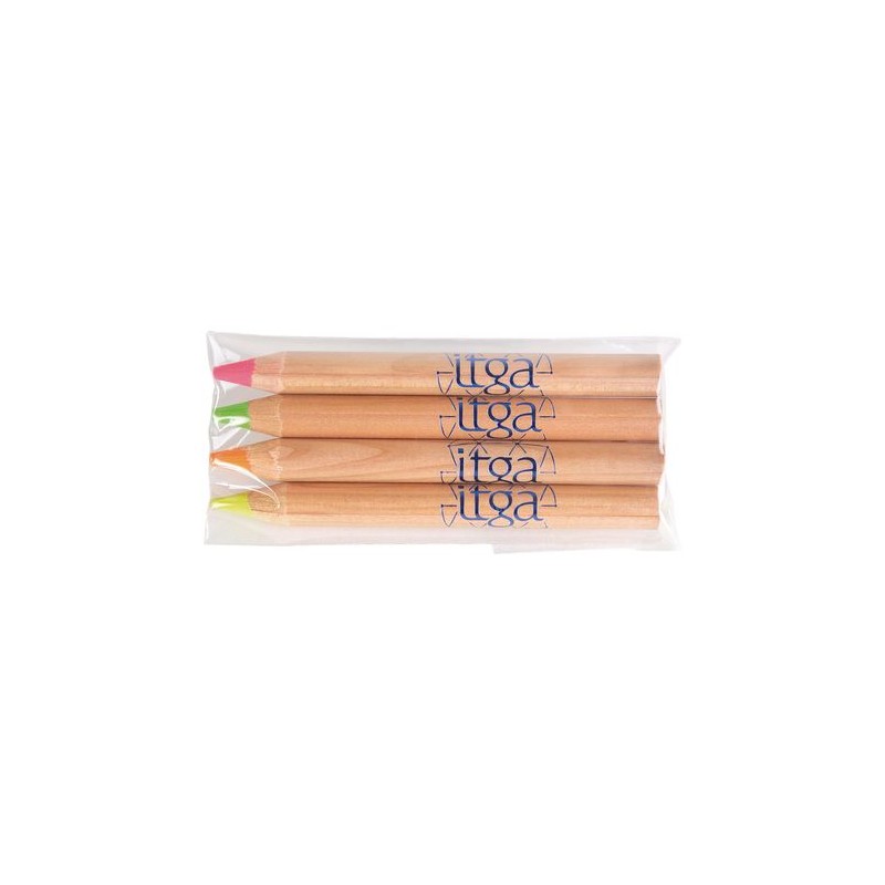 Sachet de 4 surligneurs s de 8,7 cm - Pantone livraison express 24h 48h