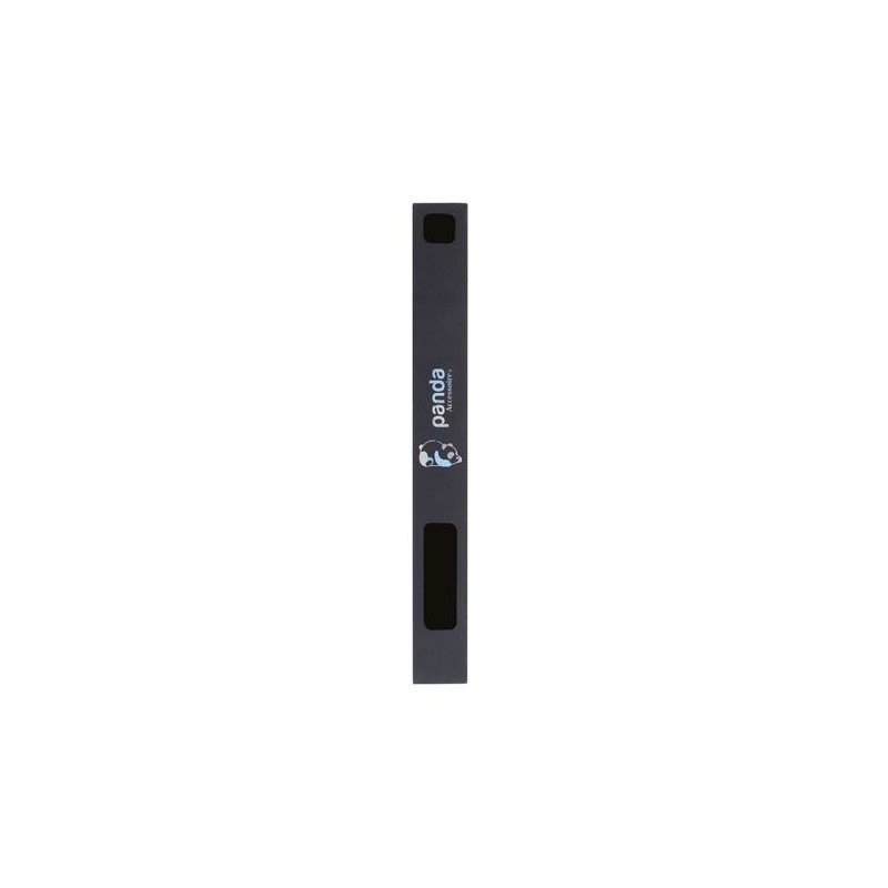 Étui Carton Éco-responsable Personnalisable pour 2 Crayons - Black goodies entreprise design