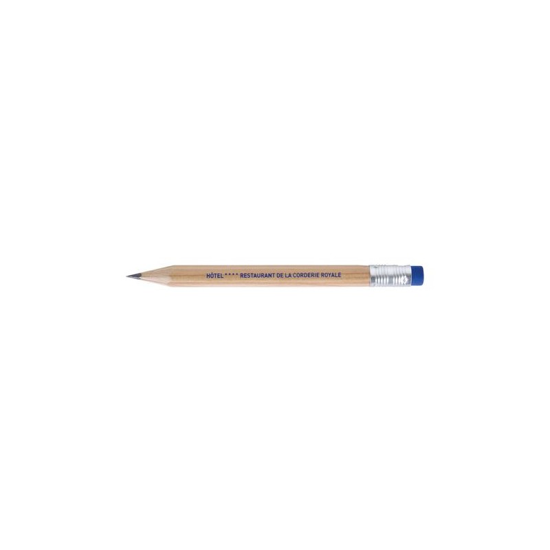 Crayon Éco-responsable Publicitaire Prestige Naturel 8,7 Incolore personnalisable avec votre logo