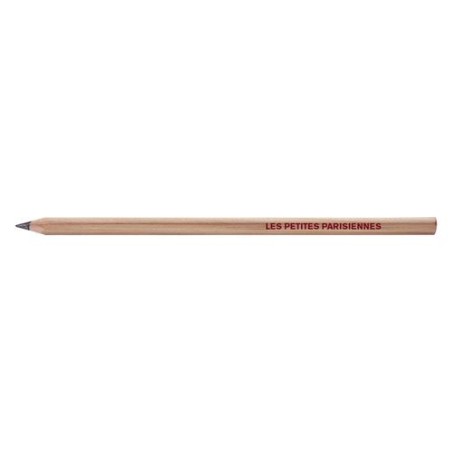 Crayon Publicitaire Rouge Coeur Prestige 17,6 cm marquage laser ultra précis