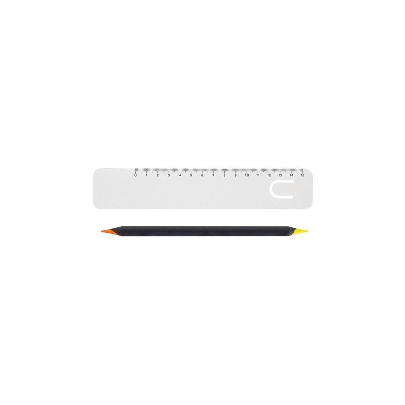 Kit Personnalisé Fluo Jaune pour Bureau - BICOUL HB personnalisable avec votre logo