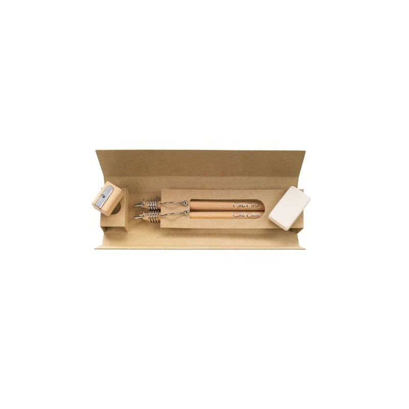 Crayon  personnalisable Graph-Zigzag cadeau collaborateur premium