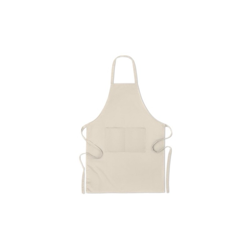 Tablier en coton organique 200 gr/m² personnalisable pour entreprises - RAIPUR Matières : coton biologique Couleurs : beige