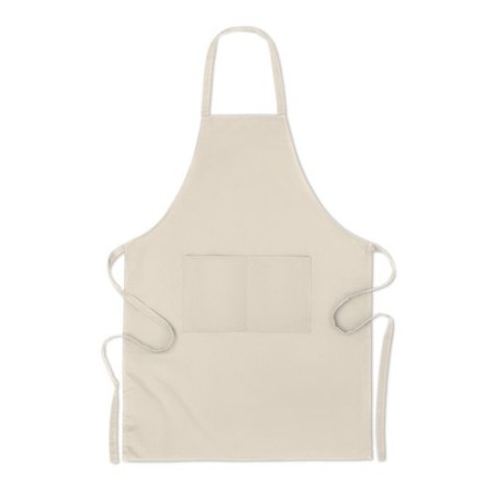Tablier en coton organique 200 gr/m² personnalisable pour entreprises - RAIPUR Matières : coton biologique Couleurs : beige