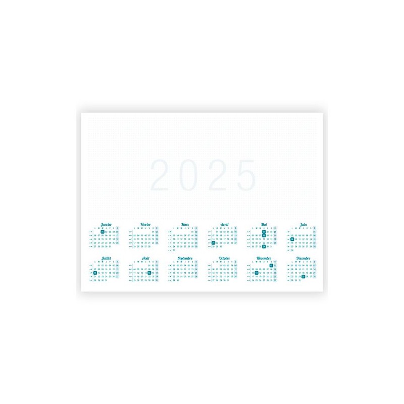 Sous-mains personnalisés 2025 - Objets Publicitaires