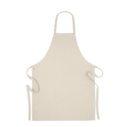 Tablier en coton organique 200 gr/m² personnalisable pour entreprises - RAIPUR Matières : coton biologique Couleurs : beige cade