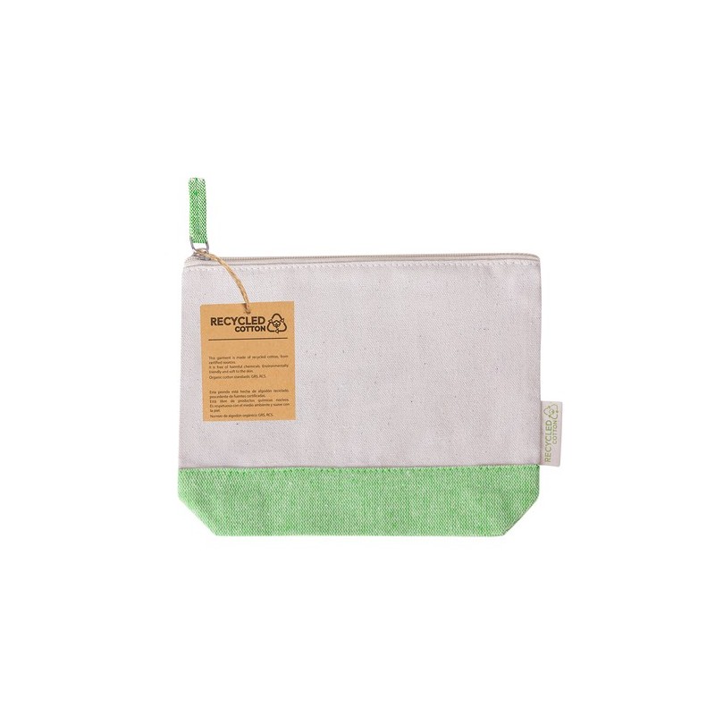 Trousse de Toilette Éco-responsable Personnalisée à Prix Abordable Velerox Matières : coton recyclé Couleurs : rouge goodies pub