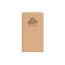 Agenda Éco-responsable Pratique et Personnalisé 2025 - ECO Couleurs : beige Matières : papier (FSC) 2