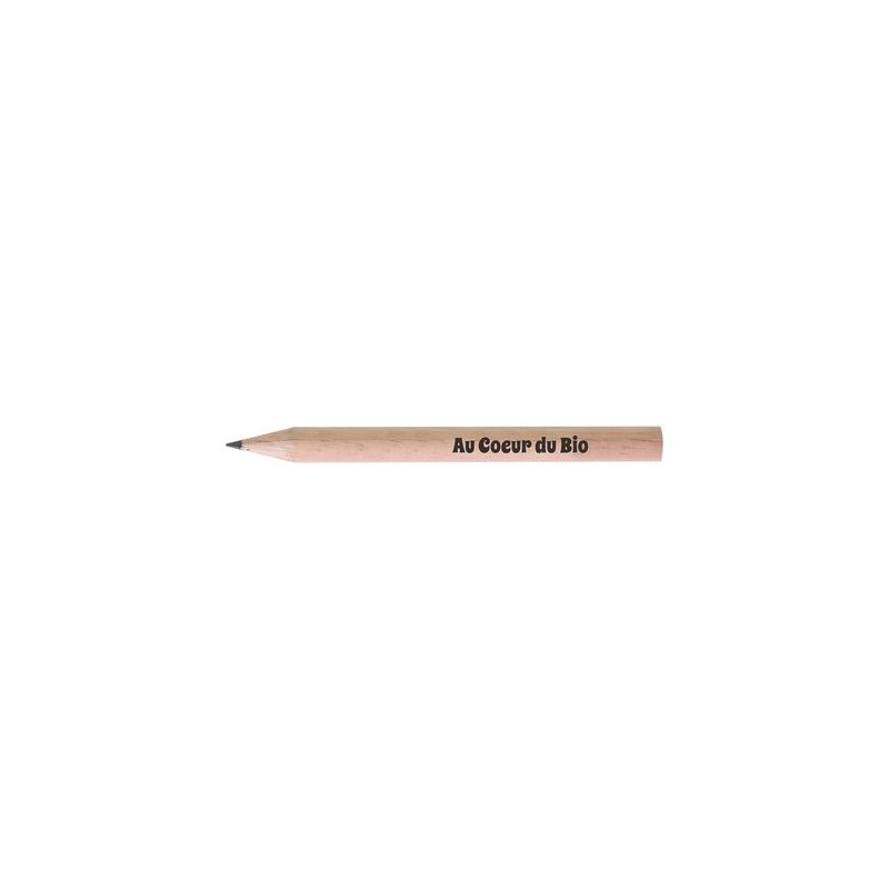 Crayon ECO ROND 8,7 cm : Éco-responsable et Personnalisable