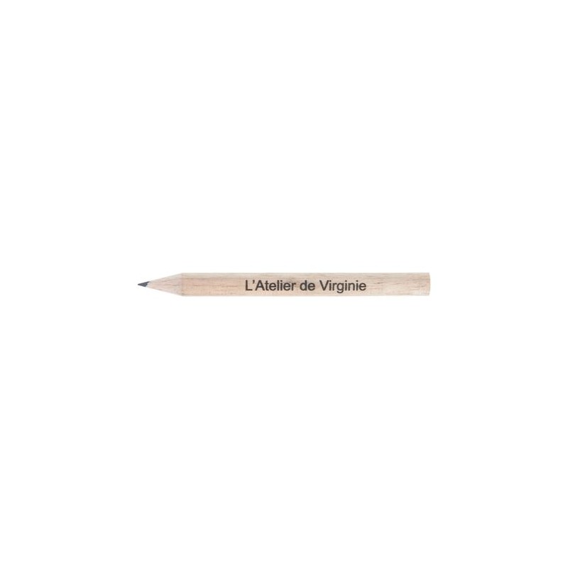 Crayon ECO ROND 8,7 cm : Éco-responsable et Personnalisable