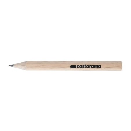 Crayon hexagonal  personnalisable 8,7 cm - ECO HEXA Incolore T Coupé marquage laser ultra précis
