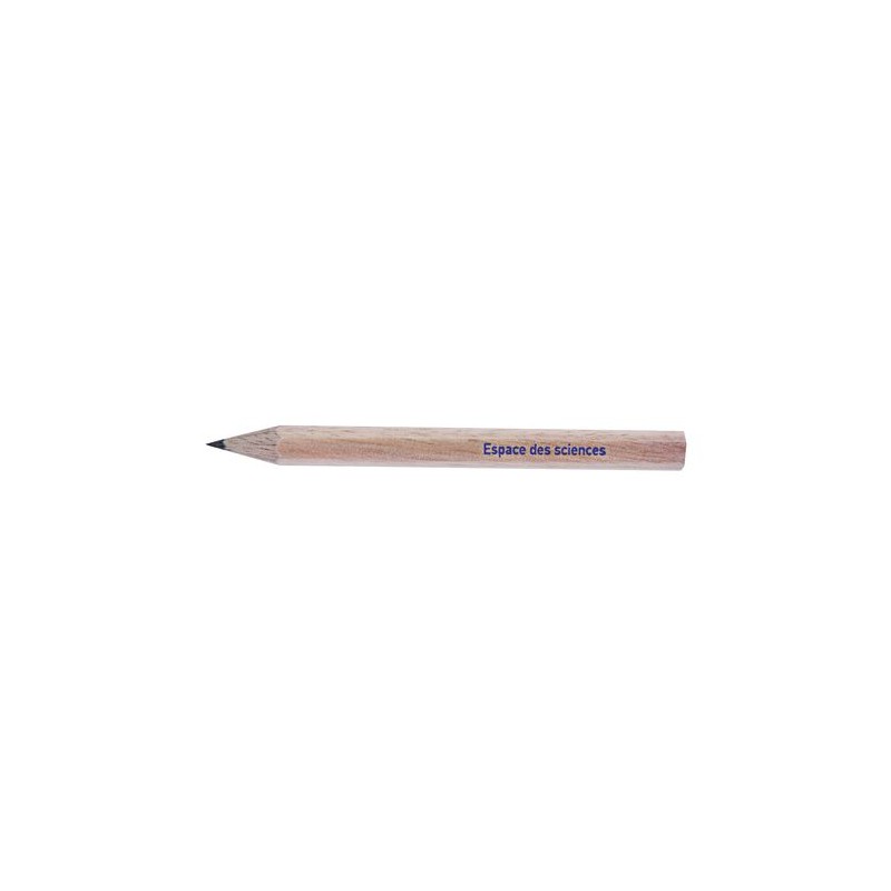Crayon hexagonal  personnalisable 8,7 cm - ECO HEXA Incolore T Coupé objet promotionnel éco-responsable
