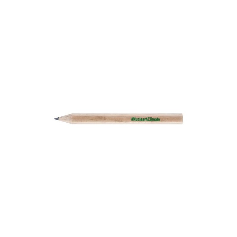 Crayon hexagonal  personnalisable 8,7 cm - ECO HEXA Incolore T Coupé accessoire événementiel unique