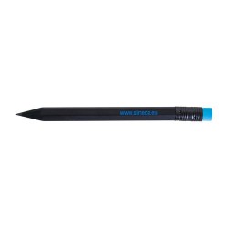 Crayon  personnalisé 8,7 cm Black Hexa Pantone T Gomme 2