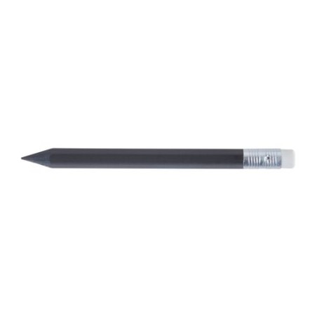 Crayon Prestige Black Hexa 8,7 cm avec Gomme