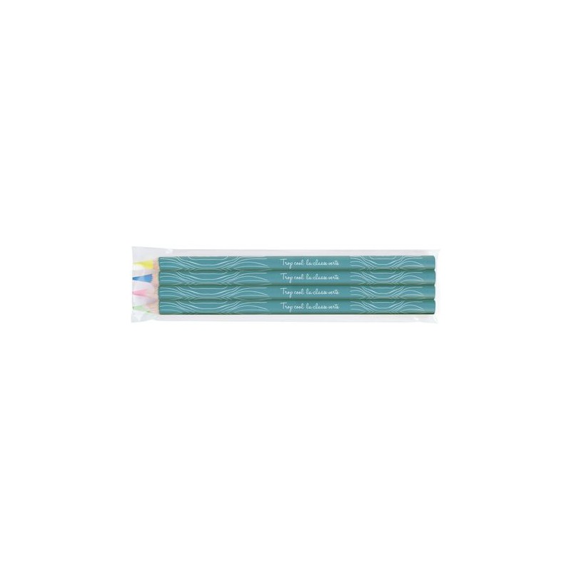 Sachet de 4 surligneurs s Pantone 1 marquage laser ultra précis