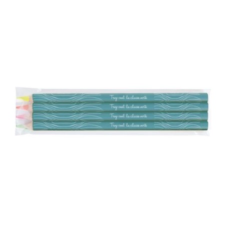 Sachet de 4 surligneurs s Pantone 1 objet promotionnel éco-responsable
