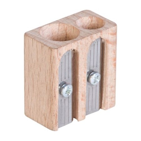 Taille-Crayon Éco-responsable Double Trou - Objets Publicitaires cadeau collaborateur premium