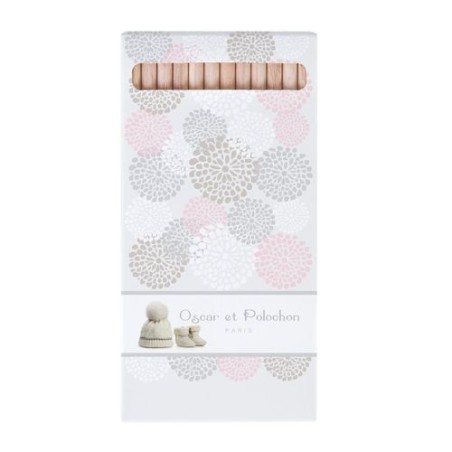 Élégant étui de 12 crayons aquarellables éco