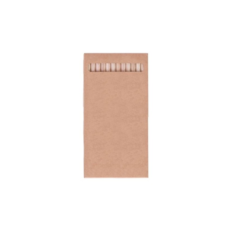 Étui Éco-responsable 12 Crayons Aquarellables 17,6 - Cadeau d'Entreprise Unique impression haute définition