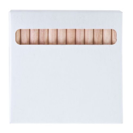 Étui Éco-responsable de 12 Crayons Aquarellables - Cadeau d'Entreprise personnalisable avec votre logo