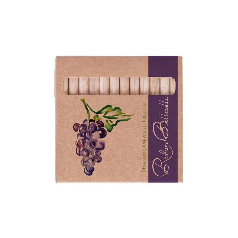 Étui Éco-responsable de 12 Crayons Aquarellables - Cadeau d'Entreprise livraison express 24h 48h