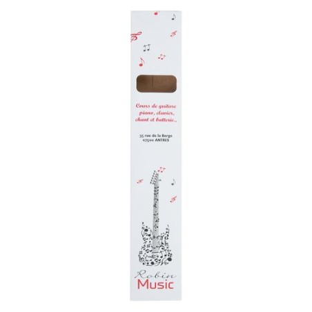 Étui Éco-responsable en Carton Kraft pour 4 Crayons - Personnalisable personnalisable avec votre logo