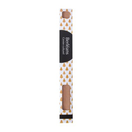 Étui Carton Kraft Éco-responsable pour 2 Crayons - Objets Publicitaires personnalisable avec votre logo