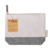Trousse de Toilette Éco-responsable Personnalisée à Prix Abordable Velerox Matières : coton recyclé Couleurs : marron objet publ