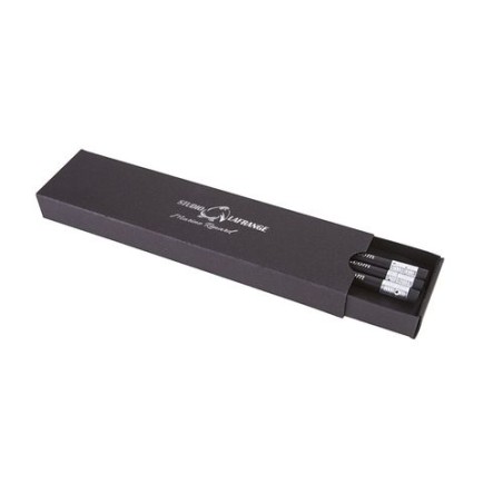 Étui-Fourreau Éco-responsable Noir pour 3 Crayons - Personnalisez-le ! accessoire événementiel unique