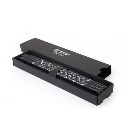 Élégant Etui-Fourreau Black pour 3 Crayons