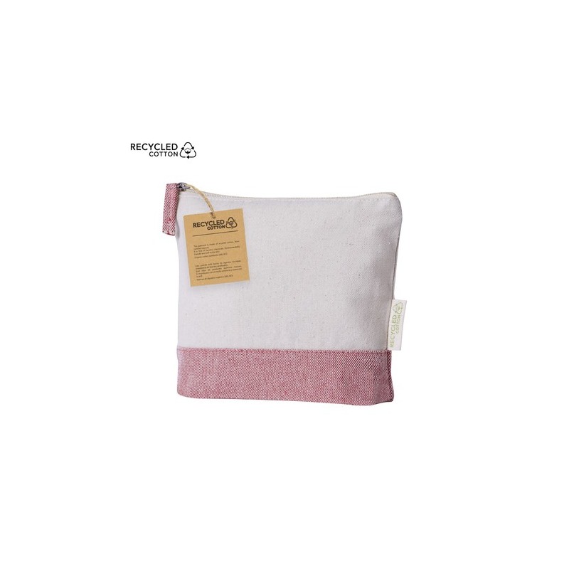 Trousse de Toilette Éco-responsable Personnalisée à Prix Abordable Velerox Matières : coton recyclé Couleurs : fuchsia goodies e
