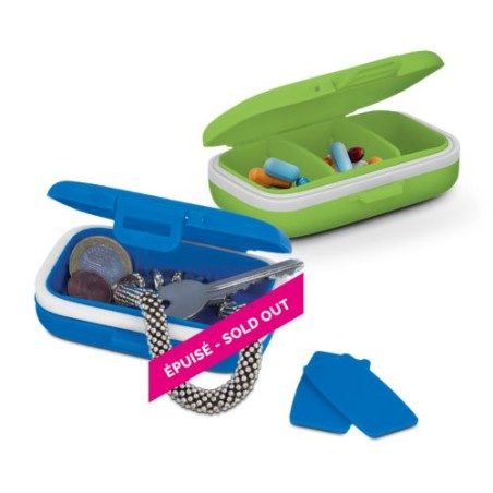 Boîte de Rangement Étanche Personnalisée - Pilulier impression haute définition