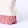 Trousse de Toilette Éco-responsable Personnalisée à Prix Abordable Velerox Matières : coton recyclé Couleurs : fuchsia marquage 