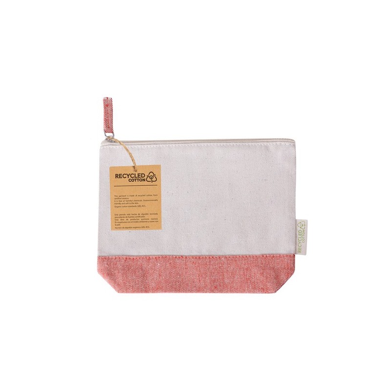 Trousse de Toilette Éco-responsable Personnalisée à Prix Abordable Velerox Matières : coton recyclé Couleurs : fuchsia goodies p