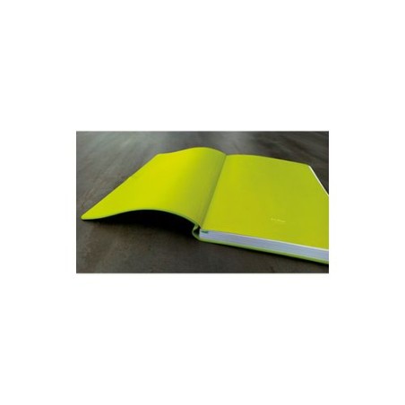 Carnet Personnalisable pour Entreprises CAPRI Couleurs : vert Matières : papier (FSC) impression logo haute qualité